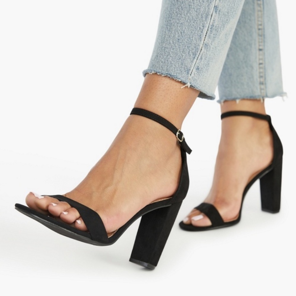 JustFab | Lorelai Block Heeled Sandal | size 7.5 - Picture 2 of 10